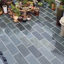 Wholesale Factory nonslip slate Paving Stone floor tile for courtyard garden